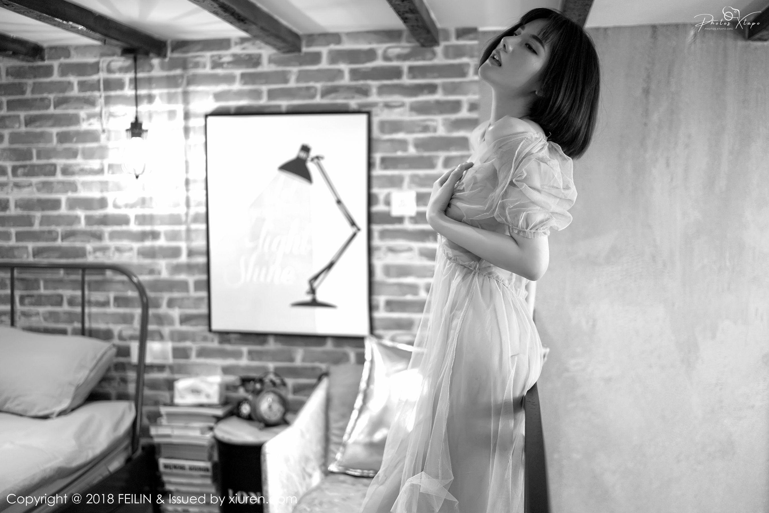 It’s A Zhu Black and White Big Vision 嗲 Feilin Vol.134