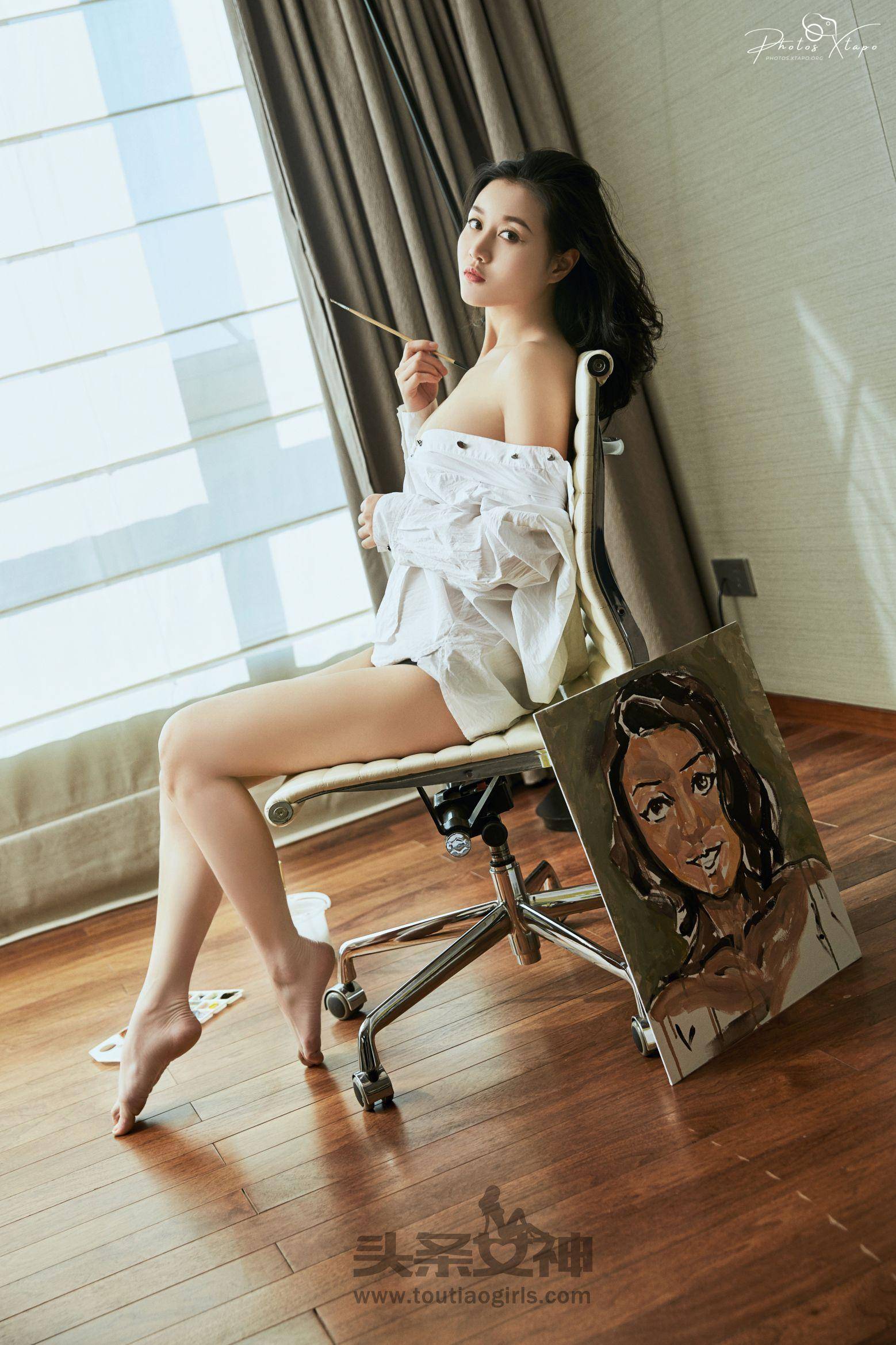 Zhang Ziran’s Venus in the Painting Headline Goddess VIP exclusive
